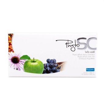 Phyto SC Stemcell Phytosc ไฟโต เอสซี สเต็มเซลล์จากพืช 1,400 mg. 10 ซอง (1 กล่อง) Phyto SC Stemcell Phytosc ไฟโต เอสซี สเต็มเซลล์จากพืช 1,400 mg. 10 ซอง (1 กล่อง)