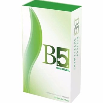 B5 บีไฟว์ อาหารเสริมลดน้ำหนัก กระชับสัดส่วน 30 แคปซูล (1 กล่อง) B5 บีไฟว์ อาหารเสริมลดน้ำหนัก กระชับสัดส่วน 30 แคปซูล (1 กล่อง)