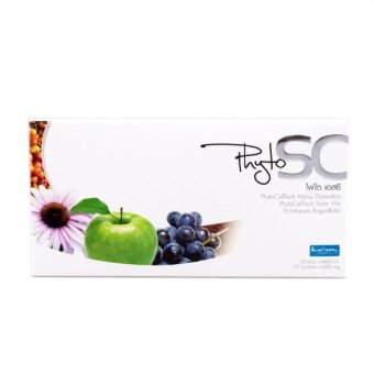 Phyto SC Stemcell Phytosc ไฟโต เอสซี สเต็มเซลล์จากพืช 1,400 mg. 10 ซอง (1 กล่อง) Phyto SC Stemcell Phytosc ไฟโต เอสซี สเต็มเซลล์จากพืช 1,400 mg. 10 ซอง (1 กล่อง)