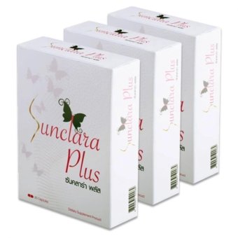 Sun Clara Plus ผลิตภัณฑ์เสริมอาหารสำหรับผู้หญิง (3 กล่อง) Sun Clara Plus ผลิตภัณฑ์เสริมอาหารสำหรับผู้หญิง (3 กล่อง)