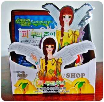 LIVE BIQUAN Lemon Face Mask มาส์กหน้านางฟ้า 20 แผ่น LIVE BIQUAN Lemon Face Mask มาส์กหน้านางฟ้า 20 แผ่น