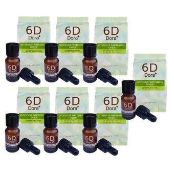 6D Dora+ Intensive Whitening Toner (6D Dora+ โทนเนอร์สลายฝ้า กระ) 7 ขวด 6D Dora+ Intensive Whitening Toner (6D Dora+ โทนเนอร์สลายฝ้า กระ) 7 ขวด