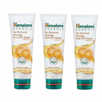 Himalaya Tan Removal Orange Peel-off Mask 100 g.มาส์กผิวคล้ำจากแดด (3หลอด) Himalaya Tan Removal Orange Peel-off Mask 100 g.มาส์กผิวคล้ำจากแดด (3หลอด)