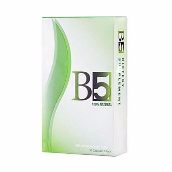 B5 slim บีไฟว์ สลิม อาหารเสริมลดน้ำหนัก กระชับสัดส่วน 30 แคปซูล 1 กล่อง B5 slim บีไฟว์ สลิม อาหารเสริมลดน้ำหนัก กระชับสัดส่วน 30 แคปซูล 1 กล่อง
