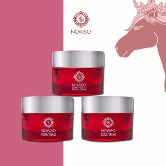 ( 3 กระปุก) NOWSO Golden Horse Oil Facial Cream นาวโซ ครีมน้ำมันม้าทองคำ(50 กรัม) ( 3 กระปุก) NOWSO Golden Horse Oil Facial Cream นาวโซ ครีมน้ำมันม้าทองคำ(50 กรัม)