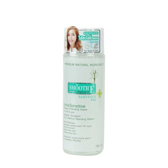 Smooth E เมคอัพ คลีนซิ่ง วอเทอร์ 100 มล. Smooth E เมคอัพ คลีนซิ่ง วอเทอร์ 100 มล.