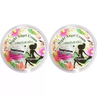 ครีมเทวดา Night Angel Cream ผิวมัน ลดสิว ( 10 กรัม x 2 กระปุก) ครีมเทวดา Night Angel Cream ผิวมัน ลดสิว ( 10 กรัม x 2 กระปุก)
