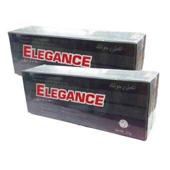 Elegance Cream อิลิแกนซ์ ครีม ครีมบำรุงผิวกาย สูตรเข้มข้น 25 กรัม (2กล่อง) Elegance Cream อิลิแกนซ์ ครีม ครีมบำรุงผิวกาย สูตรเข้มข้น 25 กรัม (2กล่อง)