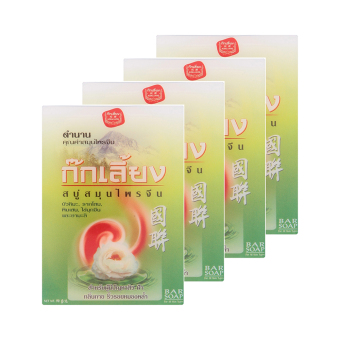 KOK LIANG สบู่สมุนไพรจีน 90ก. (แพ็ก 4) KOK LIANG สบู่สมุนไพรจีน 90ก. (แพ็ก 4)