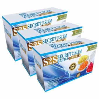 S2S Slim Secret น้ำชงลดน้ำหนัก กล่องละ 10 ซอง ( 3 กล่อง ) S2S Slim Secret น้ำชงลดน้ำหนัก กล่องละ 10 ซอง ( 3 กล่อง )