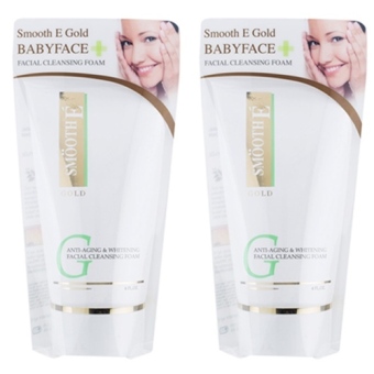 Smooth E Gold Foam 4ออนซ์ แพ็คคู่ Smooth E Gold Foam 4ออนซ์ แพ็คคู่