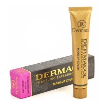 Dermacol Make Up Cover Foundation No.208 ครีมรองพื้น เดอร์มาคอล ปกปิดรอยสัก สำหรับผิวขาวมาก ฉลากไทย จำนวน 1 กล่อง Dermacol Make Up Cover Foundation No.208 ครีมรองพื้น เดอร์มาคอล ปกปิดรอยสัก สำหรับผิวขาวมาก ฉลากไทย จำนวน 1 กล่อง