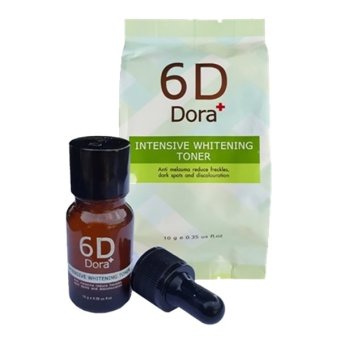 6D Dora+ Intensive Whitening Toner (6D Dora+ โทนเนอร์สลายฝ้า กระ) 1 ขวด 6D Dora+ Intensive Whitening Toner (6D Dora+ โทนเนอร์สลายฝ้า กระ) 1 ขวด