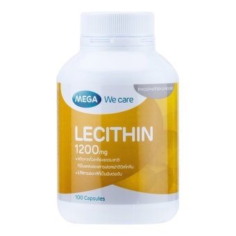 Mega We Care Lecithin (100 Capsules) - เมก้า วีแคร์ เลซิติน (100 แคปซูล) Mega We Care Lecithin (100 Capsules) - เมก้า วีแคร์ เลซิติน (100 แคปซูล)