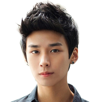 แฟชั่นหนุ่มหล่อเท่ผู้ชายสีดำสั้นวิกสำหรับปาร์ตี้ชุดแฟนซีชุดคอสเพลย์วันละ แฟชั่นหนุ่มหล่อเท่ผู้ชายสีดำสั้นวิกสำหรับปาร์ตี้ชุดแฟนซีชุดคอสเพลย์วันละ