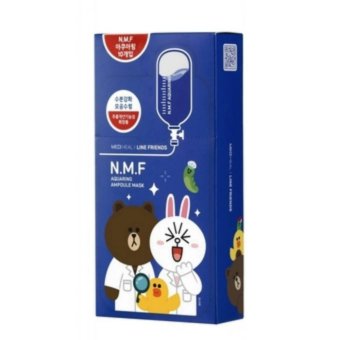 MediHeal มาร์คบำรุงผิวหน้า N.M.F. Aquaring Ampoule Mask (limited edition Line Friends) MediHeal มาร์คบำรุงผิวหน้า N.M.F. Aquaring Ampoule Mask (limited edition Line Friends)
