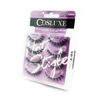 แพค 4 คู่ Cosluxe Valuepack Eyelashes ขนตาปลอม เบอร์ 404 แพค 4 คู่ Cosluxe Valuepack Eyelashes ขนตาปลอม เบอร์ 404