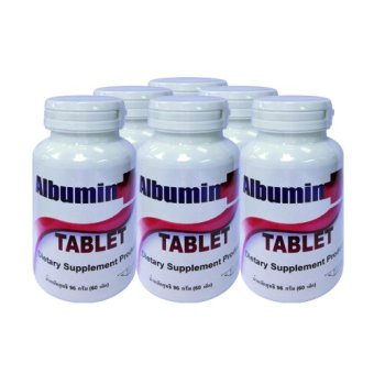 Albumin plus tablet อัลบูมิน สำหรับเสริมโปรตีนกล้ามเนื้อ แบบเม็ด ขนาด 360 เม็ด (6 กระปุก) Albumin plus tablet อัลบูมิน สำหรับเสริมโปรตีนกล้ามเนื้อ แบบเม็ด ขนาด 360 เม็ด (6 กระปุก)