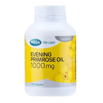 Mega Evening Primrose Oilอีฟนิ่งพริมโรส บำรุงผิวให้ชุ่มชื้น30แคปซูล(Yellow) Mega Evening Primrose Oilอีฟนิ่งพริมโรส บำรุงผิวให้ชุ่มชื้น30แคปซูล(Yellow)