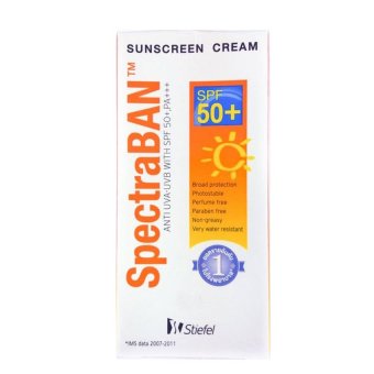 SpectraBan Sunscreen SPF 50ครีมกันแดดสำหรับผิวหน้า(20 g.) SpectraBan Sunscreen SPF 50ครีมกันแดดสำหรับผิวหน้า(20 g.)