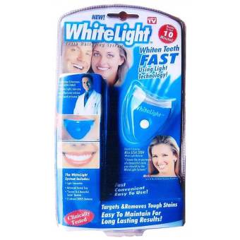 Paragon อุปกรณ์เลเซอร์ฟอกสีฟันขาว White Light สำหรับทำเองที่บ้านใน 10 นาที WhiteLight Tooth Whitening System Paragon อุปกรณ์เลเซอร์ฟอกสีฟันขาว White Light สำหรับทำเองที่บ้านใน 10 นาที WhiteLight Tooth Whitening System