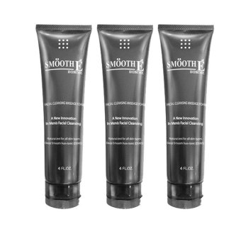 SMOOTH E Homme Facial Massage Cleansing Foam (4.0 OZ.) 120 กรัม (3หลอด) SMOOTH E Homme Facial Massage Cleansing Foam (4.0 OZ.) 120 กรัม (3หลอด)