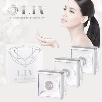 Liv White Diamond Cream ลิฟ ไวท์ ไดมอนด์ วิกกี้แนะนำ บำรุงผิวหน้า เนื้อครีมเข้มข้น (30 ml. x 3กระปุก) Liv White Diamond Cream ลิฟ ไวท์ ไดมอนด์ วิกกี้แนะนำ บำรุงผิวหน้า เนื้อครีมเข้มข้น (30 ml. x 3กระปุก)