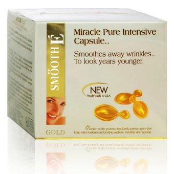 Smooth E Gold Miracle Pure Intensive 12 แคปซูล (1กล่อง) ลดริ้วรอย รูขุมขนดูเล็กลง Smooth E Gold Miracle Pure Intensive 12 แคปซูล (1กล่อง) ลดริ้วรอย รูขุมขนดูเล็กลง