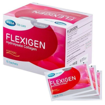 Mega We Care FLEXIGEN Hydrolysate Collagen เมก้า วี แคร์ เฟลกซิเจน 10000 mg 15 ซอง Mega We Care FLEXIGEN Hydrolysate Collagen เมก้า วี แคร์ เฟลกซิเจน 10000 mg 15 ซอง