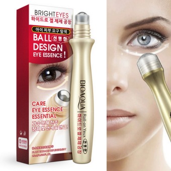 BIOAQUA BrightEye ครีมทาตา บำรุงรอบดวงตา นวดตา ลูกกลิ้ง ขนาด 15 มล. BIOAQUA BrightEye ครีมทาตา บำรุงรอบดวงตา นวดตา ลูกกลิ้ง ขนาด 15 มล.