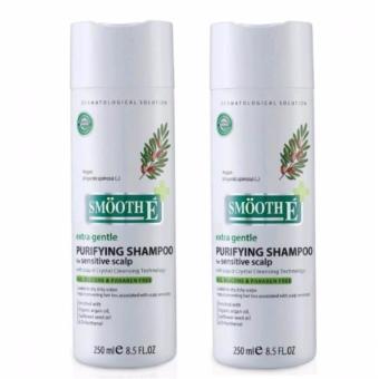 Smooth E Purifying Shampoo 250 ml.สมูท อี เพียวรีฟายอิ้ง แชมพู ฟอร์ เซนซิทีฟ สคาล์พ (แพ็คคู่) Smooth E Purifying Shampoo 250 ml.สมูท อี เพียวรีฟายอิ้ง แชมพู ฟอร์ เซนซิทีฟ สคาล์พ (แพ็คคู่)
