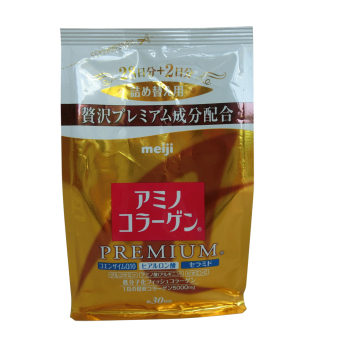 Meiji Amino Collagen Premium Refill 214g ( 1 ถุง) แถมฟรี Babalah Aqua Pore BB SPF 37 PA +++ 10 g. มูลค่า 390 บาท Meiji Amino Collagen Premium Refill 214g ( 1 ถุง) แถมฟรี Babalah Aqua Pore BB SPF 37 PA +++ 10 g. มูลค่า 390 บาท