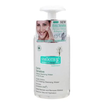 SMOOTH E EXTRA SENSITIVE MAKEUP CLEANSING WATER 200MLสมูทอี เอ็กซ์ตร้า เซนซิทีฟ เเมคอัพคลีนซิ่งวอเทอร์ ทำความสะอาดล้ำลึก SMOOTH E EXTRA SENSITIVE MAKEUP CLEANSING WATER 200MLสมูทอี เอ็กซ์ตร้า เซนซิทีฟ เเมคอัพคลีนซิ่งวอเทอร์ ทำความสะอาดล้ำลึก