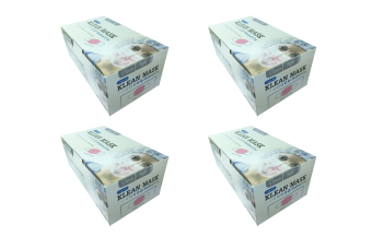 Disposable Face Mask หน้ากากอนามัย ผ้าปิดปาก ผ้าปิดจมูก 3 ชั้น สีชมพู 4 กล่อง (1 กล่องมี 50 ชิ้น) Disposable Face Mask หน้ากากอนามัย ผ้าปิดปาก ผ้าปิดจมูก 3 ชั้น สีชมพู 4 กล่อง (1 กล่องมี 50 ชิ้น)