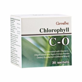 คลอโรฟิลล์ ซี–โอ ล้างสารพิษกิฟฟารีน ขนาด 30 ซอง Chlorophyll C-O Giffarine คลอโรฟิลล์ ซี–โอ ล้างสารพิษกิฟฟารีน ขนาด 30 ซอง Chlorophyll C-O Giffarine
