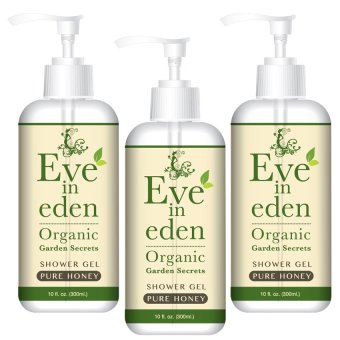 Eve in eden ผลิตภัณฑ์สบู่เหลวออแกนิค 300 ML 3 ขวด Eve in eden ผลิตภัณฑ์สบู่เหลวออแกนิค 300 ML 3 ขวด