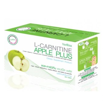 Verena L-Carnitine Apple Plus เวอรีน่า แอล-คาร์นิทีน แอปเปิ้ล พลัส ผลิตภัณฑ์ลดน้ำหนัก (10 ซอง/ 1 กล่อง) Verena L-Carnitine Apple Plus เวอรีน่า แอล-คาร์นิทีน แอปเปิ้ล พลัส ผลิตภัณฑ์ลดน้ำหนัก (10 ซอง/ 1 กล่อง)