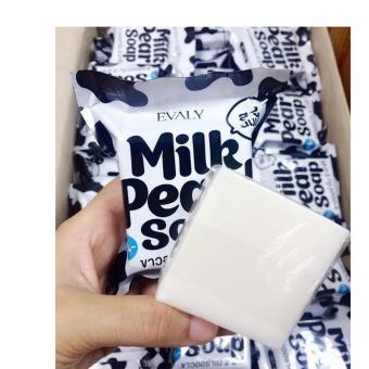 White Pearl Soap สบู่นมมุก มาส์คผิวขาวใส ( 65gX2) White Pearl Soap สบู่นมมุก มาส์คผิวขาวใส ( 65gX2)