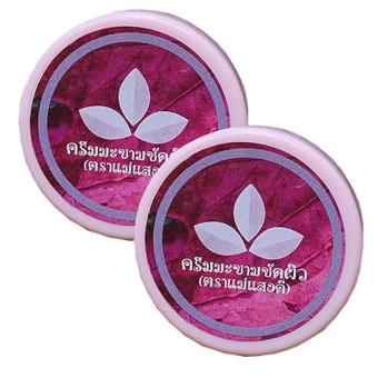 แพคคู่ ครีมมะขามพะเยาขัดผิว ขัดหน้า ตราแม่แสงดี 70 กรัม แพคคู่ ครีมมะขามพะเยาขัดผิว ขัดหน้า ตราแม่แสงดี 70 กรัม