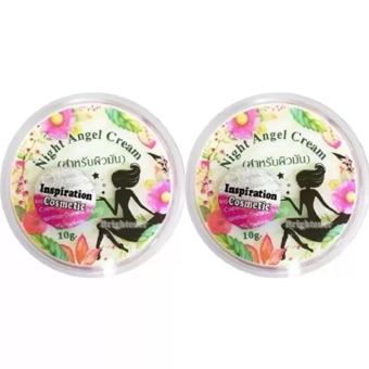 ครีมเทวดา Night Angel Cream ผิวมัน ลดสิว ( 10 กรัม x 2 กระปุก) ครีมเทวดา Night Angel Cream ผิวมัน ลดสิว ( 10 กรัม x 2 กระปุก)