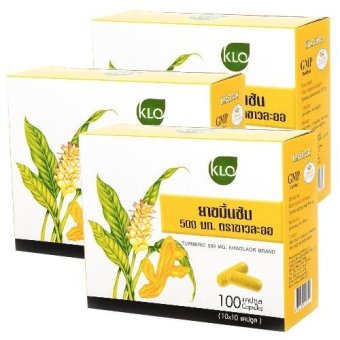 Khaolaor Turmeric ขมิ้นชันชนิดแคปซูล (ต้านอักเสบ แก้ปวดข้อเข่า บรรเทากรดไหลย้อน ท้องอืด ท้องเฟ้อ) ชุดสุดประหยัด 3 กล่อง Khaolaor Turmeric ขมิ้นชันชนิดแคปซูล (ต้านอักเสบ แก้ปวดข้อเข่า บรรเทากรดไหลย้อน ท้องอืด ท้องเฟ้อ) ชุดสุดประหยัด 3 กล่อง