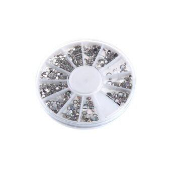 4 ขนาด 3D Rhinestones Glitterเพชรอัญมณีเสำหรับตกแต่งเล็บ 4 ขนาด 3D Rhinestones Glitterเพชรอัญมณีเสำหรับตกแต่งเล็บ