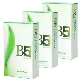 B5 บีไฟว์ อาหารเสริมลดน้ำหนัก กระชับสัดส่วน 30 แคปซูล (3 กล่อง) B5 บีไฟว์ อาหารเสริมลดน้ำหนัก กระชับสัดส่วน 30 แคปซูล (3 กล่อง)