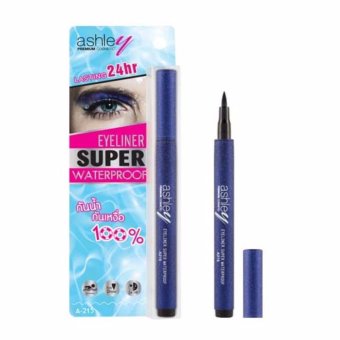 Ashley Eyeliner black super waterproof อายไลเนอร์ กันน้ำ กันเหงื่อ 100% ไม่หลุดลอก ไม่แพนด้า ติดทนนาน สีดำสนิท เขียนง่ายเส้นคมสวย Ashley Eyeliner black super waterproof อายไลเนอร์ กันน้ำ กันเหงื่อ 100% ไม่หลุดลอก ไม่แพนด้า ติดทนนาน สีดำสนิท เขียนง่ายเส้นคมสวย