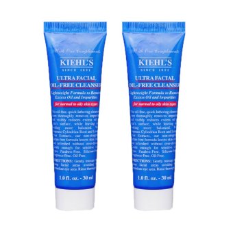 Kiehl's Ultra Facial Oil-Free Cleanser ขจัดสิ่งสกปรกอย่างหมดจดและอ่อนโยน 30ml. (2 หลอด) Kiehl's Ultra Facial Oil-Free Cleanser ขจัดสิ่งสกปรกอย่างหมดจดและอ่อนโยน 30ml. (2 หลอด)