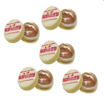 ขี้ผึ้งแม่เลียบ 3 กรัม x 5 ตลับ ขี้ผึ้งแม่เลียบ 3 กรัม x 5 ตลับ