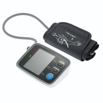 เต็มจอภาพดิจิตอลอัตโนมัติโปรกอล์ฟเลือดความดันต้นแขนเสื้อ tonometer hematomanometer pulsometros sphygmomanometer ตัววัดอัตราการเต้นของหัวใจสำหรับหัวใจเลือดด้วยหน้าจอ lcd เต็มจอภาพดิจิตอลอัตโนมัติโปรกอล์ฟเลือดความดันต้นแขนเสื้อ tonometer hematomanometer pulsometros sphygmomanometer ตัววัดอัตราการเต้นของหัวใจสำหรับหัวใจเลือดด้วยหน้าจอ lcd