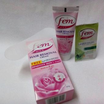 fem U.S.A. HAIR REMOVAL FOR SENSITIVE SKIN - ROSE (ครีมกำจัดขน) fem U.S.A. HAIR REMOVAL FOR SENSITIVE SKIN - ROSE (ครีมกำจัดขน)