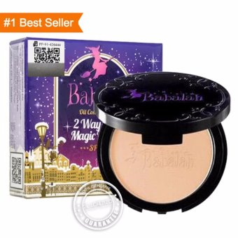 Babalah บาบาร่า แป้งบาบาร่า แป้งบาบาร่าสูตรใหม่ Oil Control UV Magic 2 Way Cake Magic Powder SPF20 (เบอร์2-ผิวสองสี) Babalah บาบาร่า แป้งบาบาร่า แป้งบาบาร่าสูตรใหม่ Oil Control UV Magic 2 Way Cake Magic Powder SPF20 (เบอร์2-ผิวสองสี)
