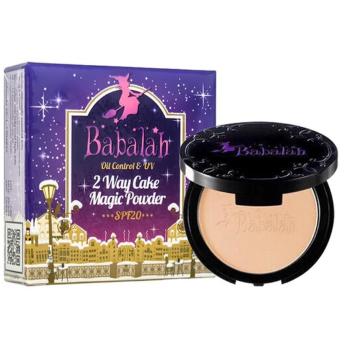 Babalah Oil Control & UV Magic Powder SPF20 No.01 (ผิวขาว-ขาวเหลือง) แป้งบาบาร่า สูตรใหม่ ควบคุมความมัน Babalah Oil Control & UV Magic Powder SPF20 No.01 (ผิวขาว-ขาวเหลือง) แป้งบาบาร่า สูตรใหม่ ควบคุมความมัน